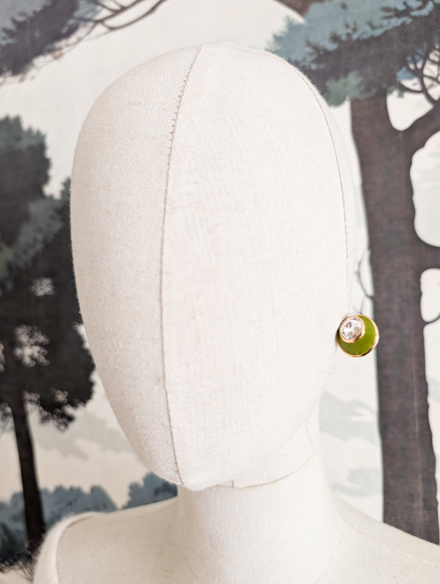 Boucles tiges vertes