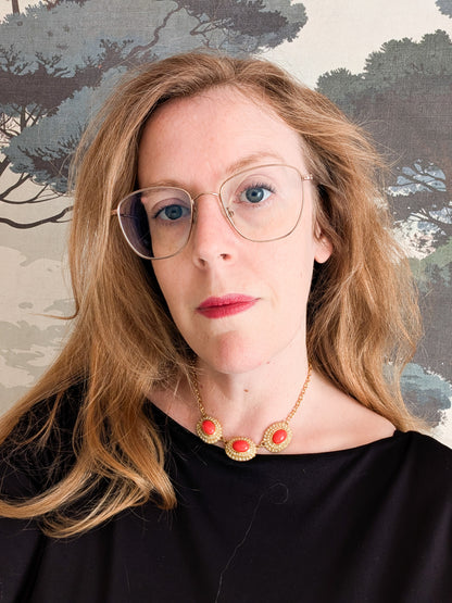 Collier cabochons Corocraft