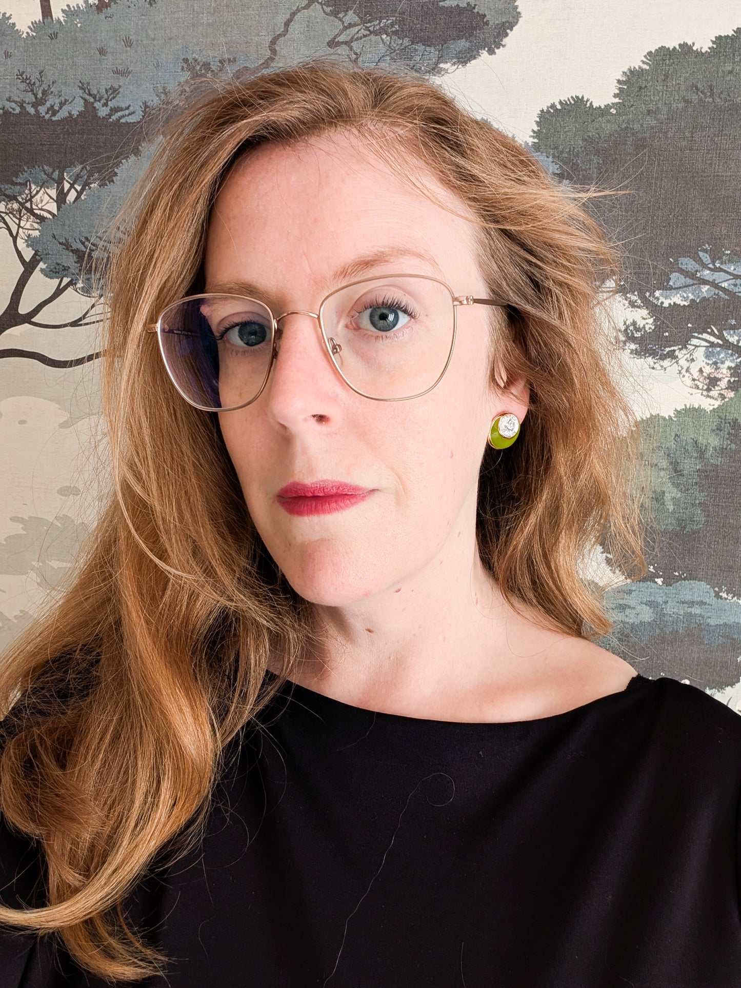 Boucles tiges vertes