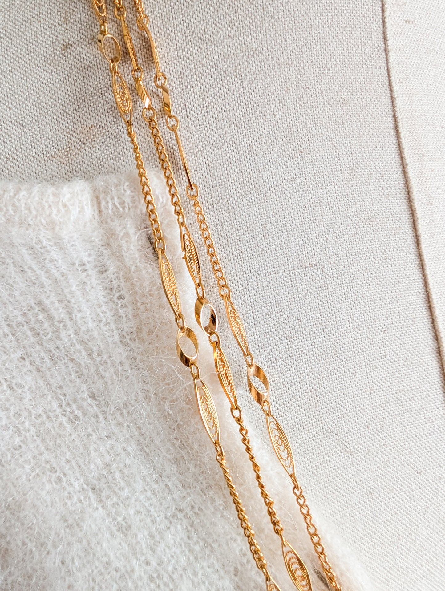 Sautoir fleur Corocraft