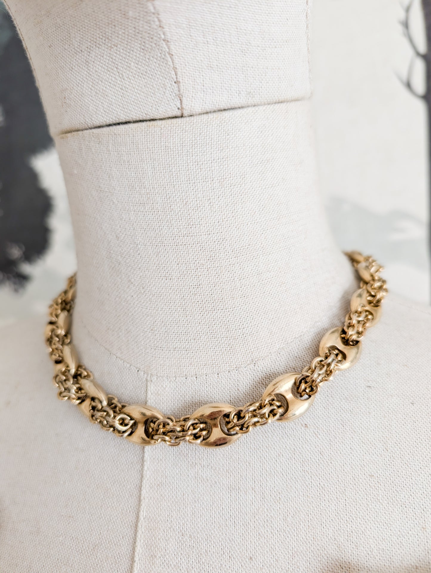Collier grain de café
