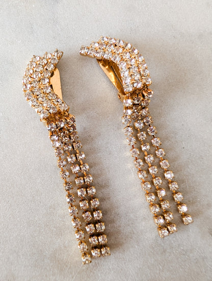 Boucles à strass