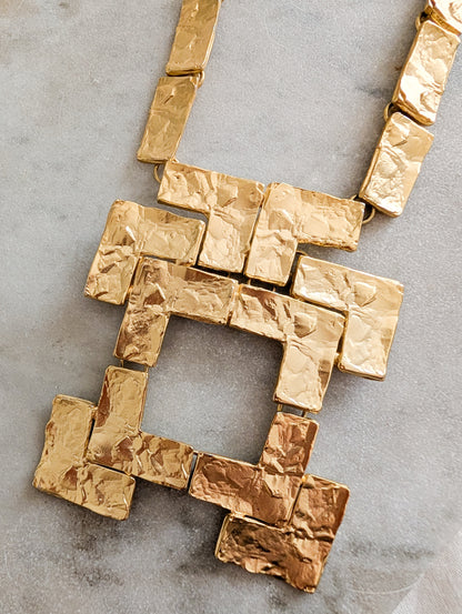 Collier plastron Dolce Vita