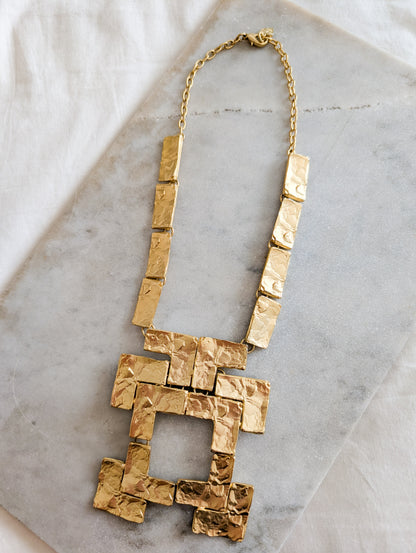 Collier plastron Dolce Vita