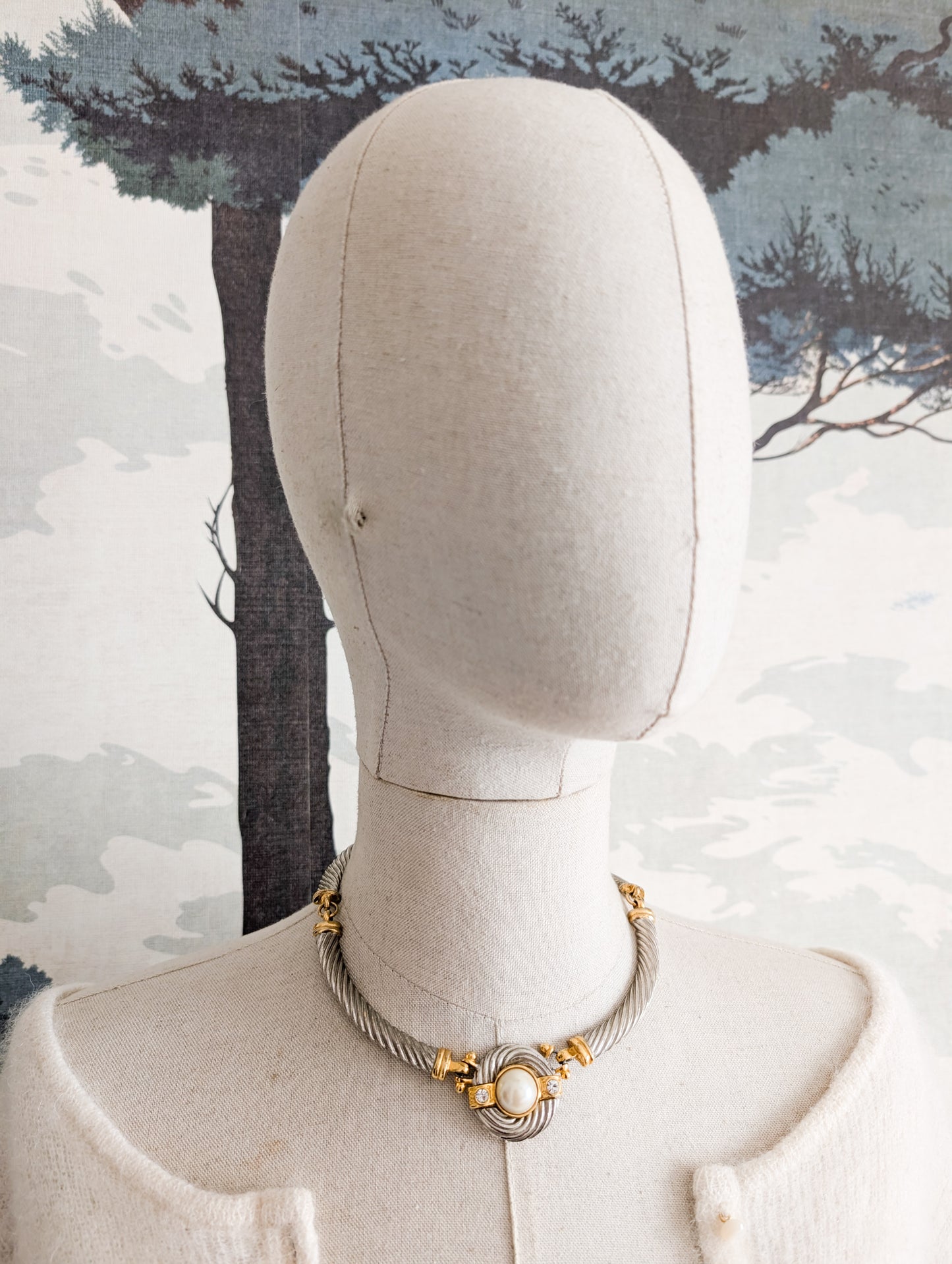 Collier or et argent