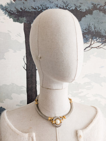 Collier or et argent