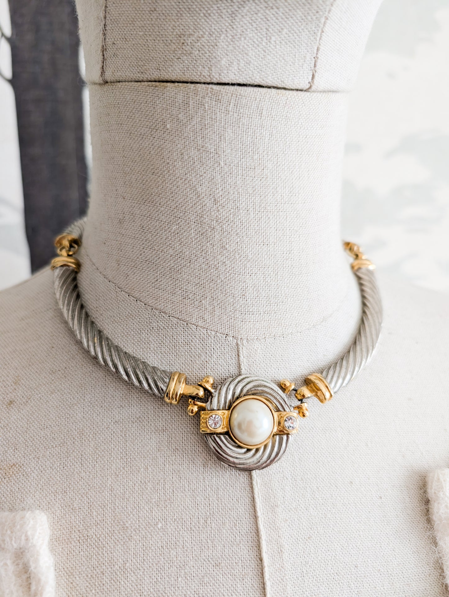 Collier or et argent