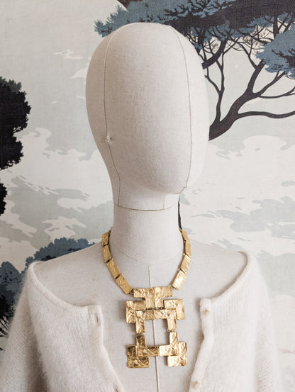 Collier plastron Dolce Vita