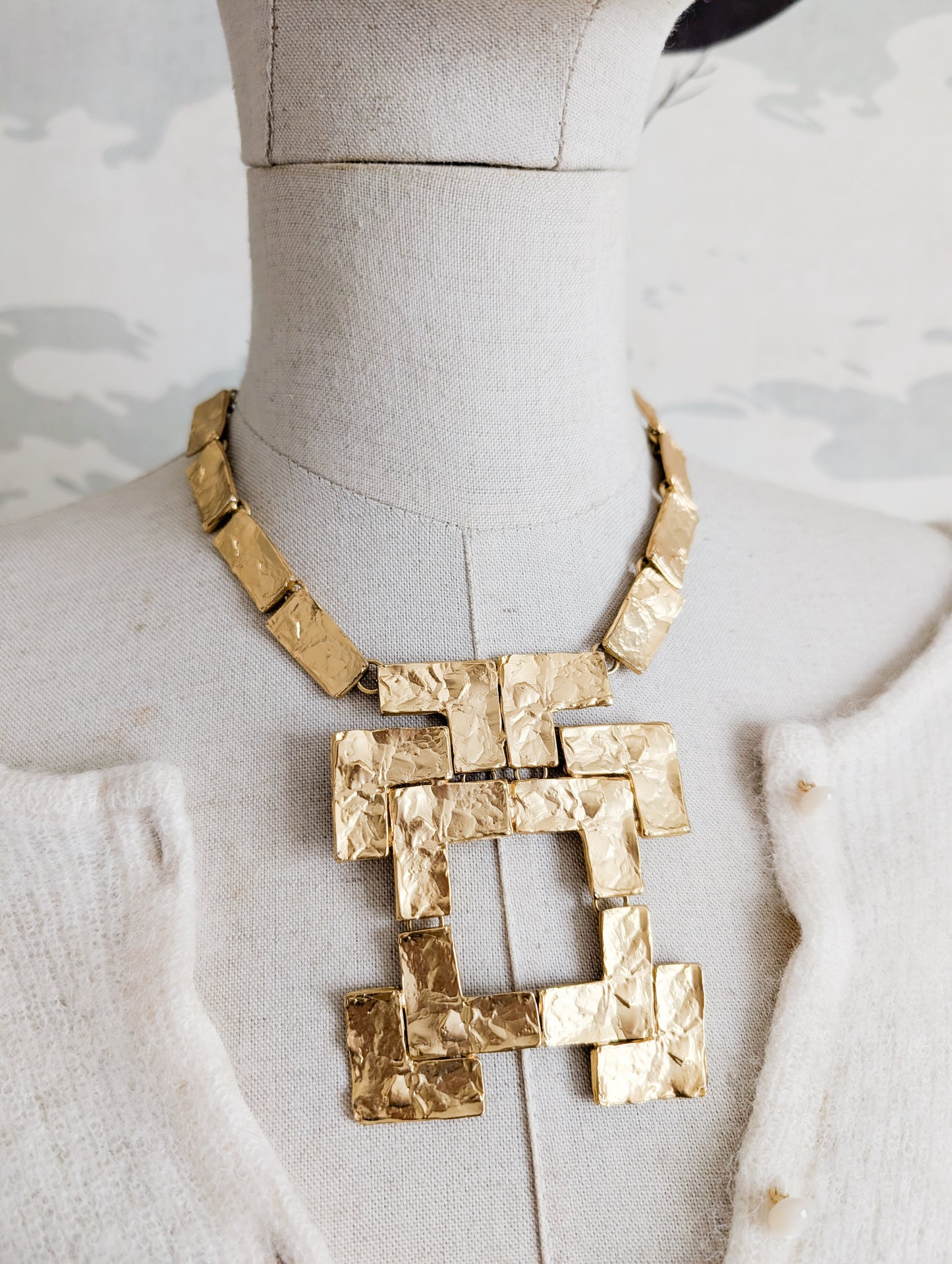 Collier plastron Dolce Vita