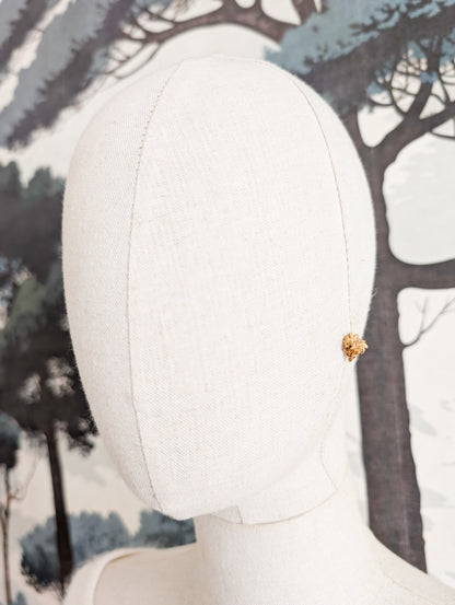 Boucles grappes oreilles percées