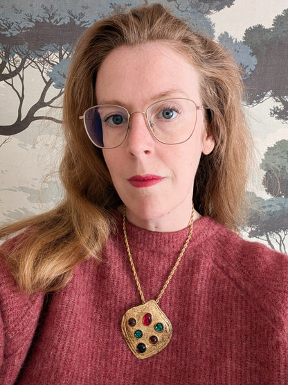 Immense pendentif 80's