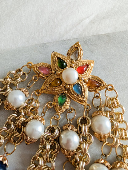 Immense broche baroque