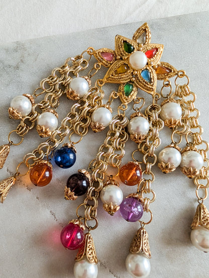 Immense broche baroque