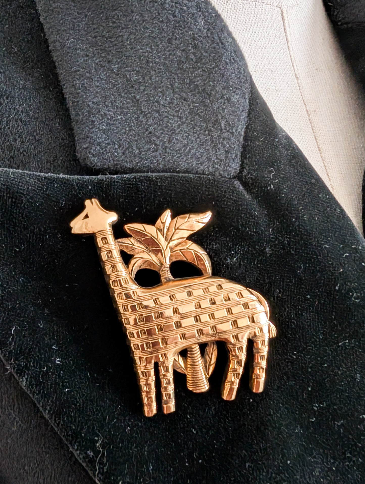 Broche Girafe Georges Rech