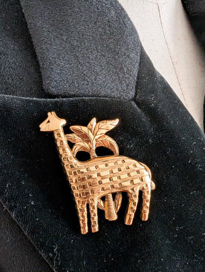 Broche Girafe Georges Rech
