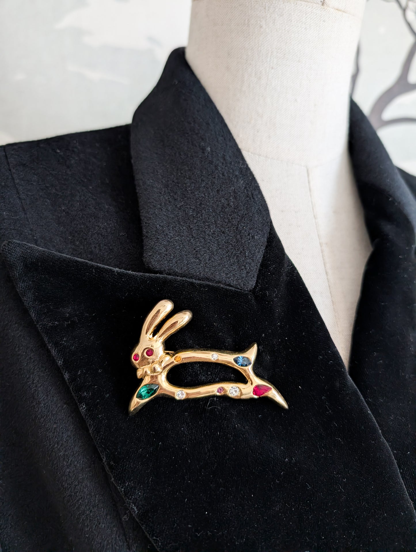 Broche lapin