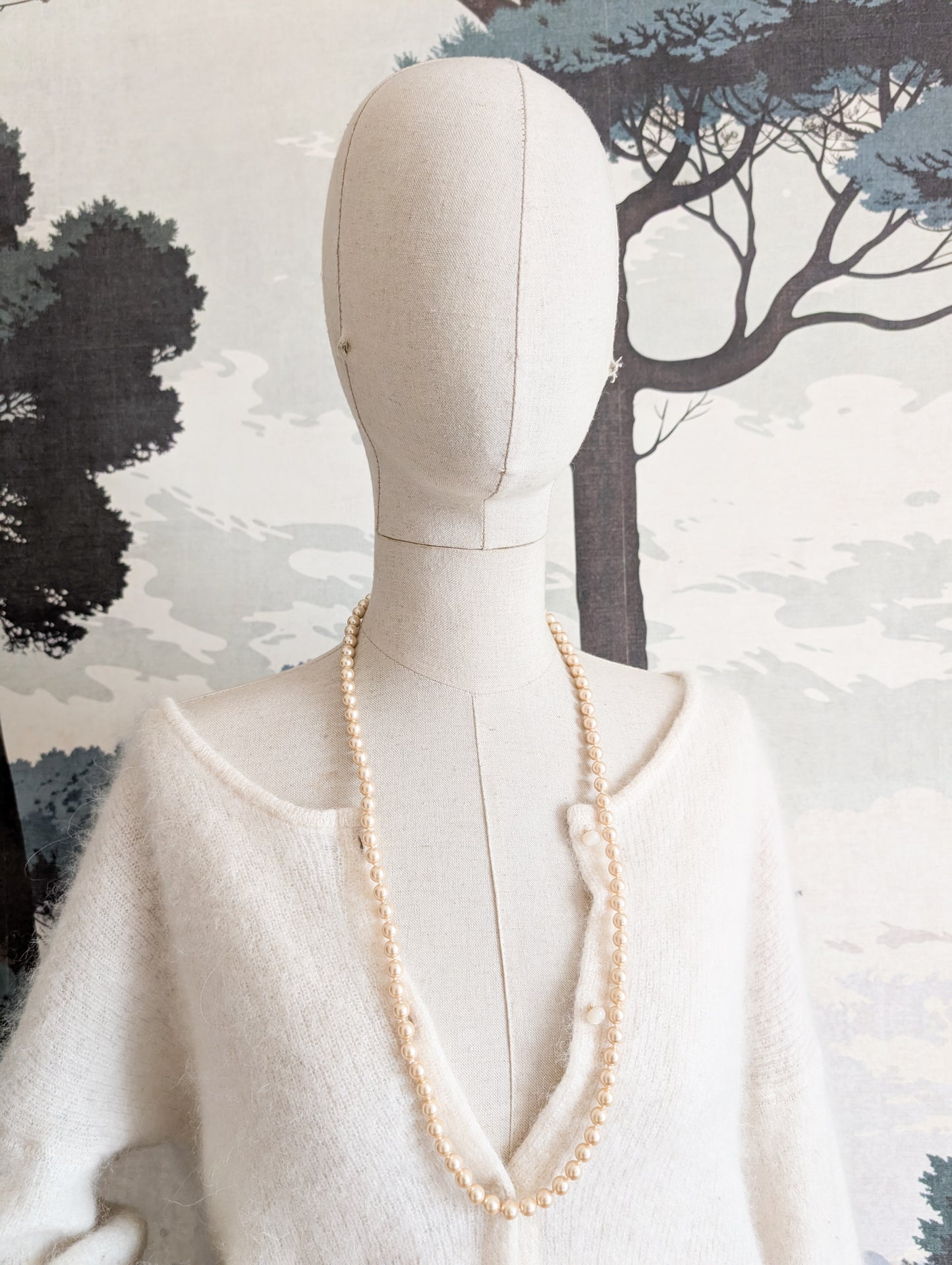 Sautoir de perles 60's