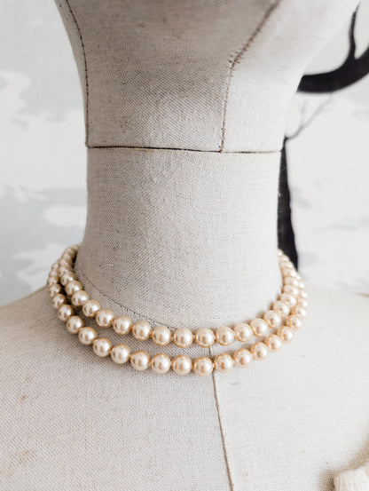 Sautoir de perles 60's