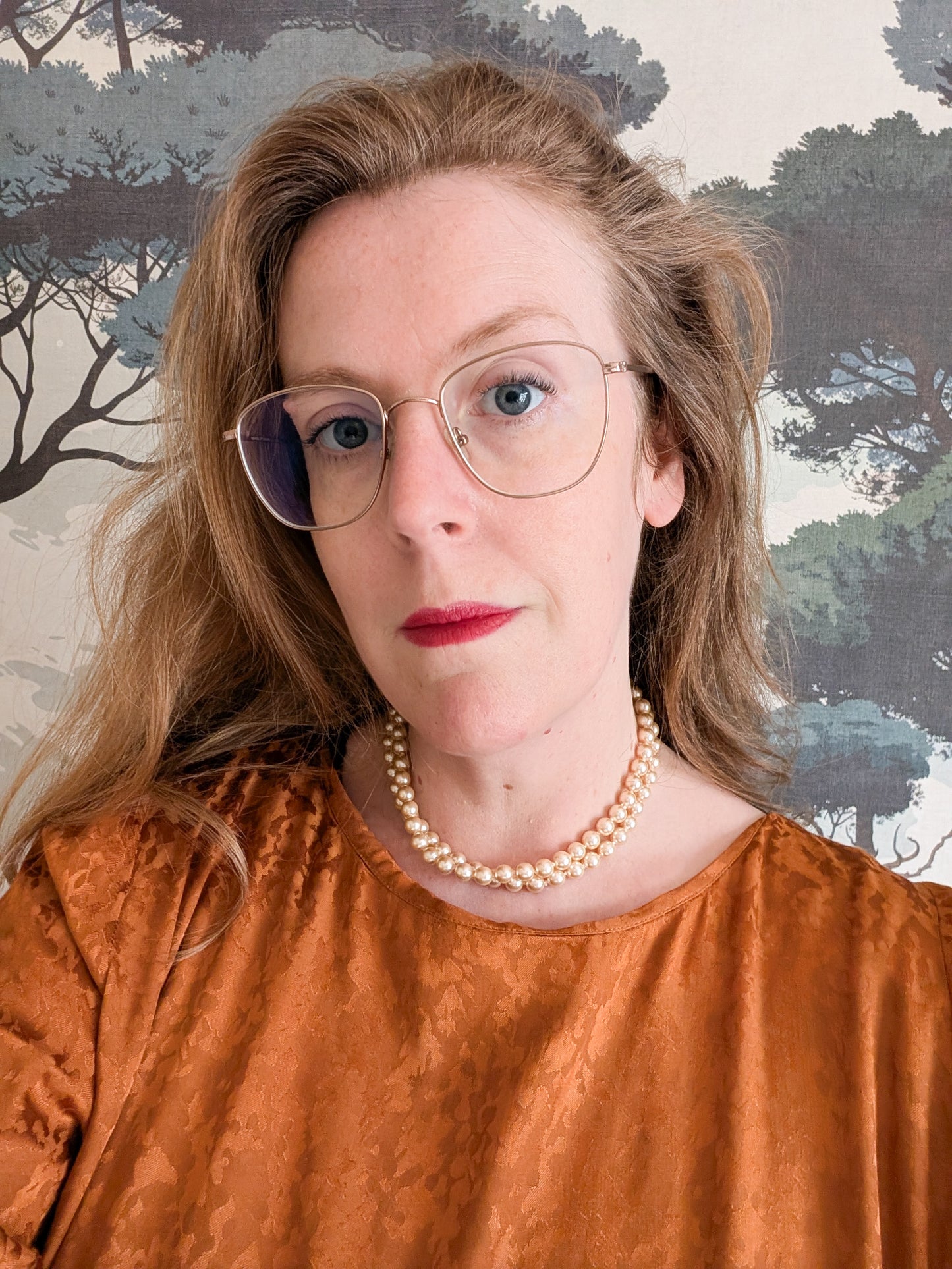 Sautoir de perles 60's