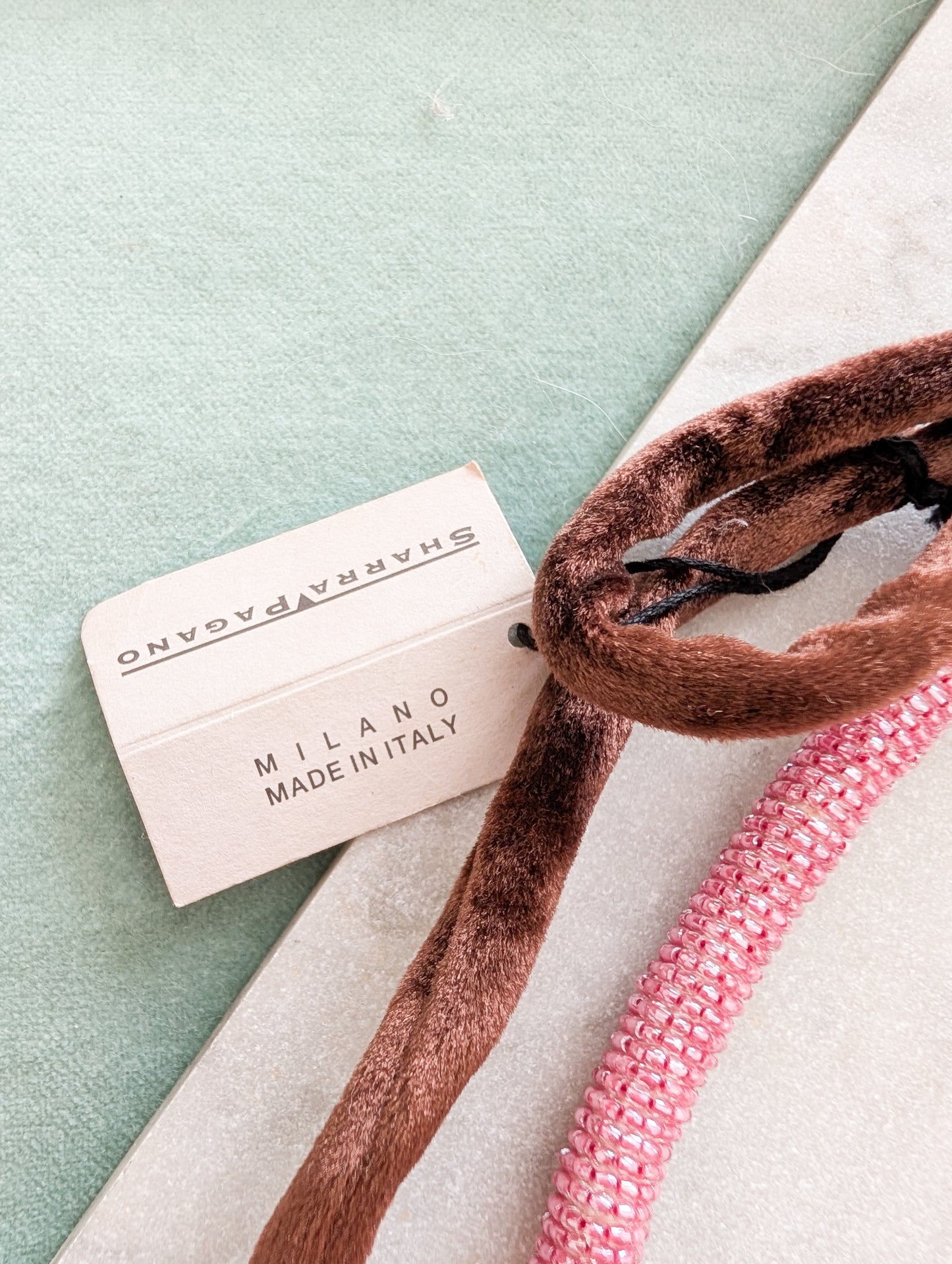 Collier rose Sharra Pagano