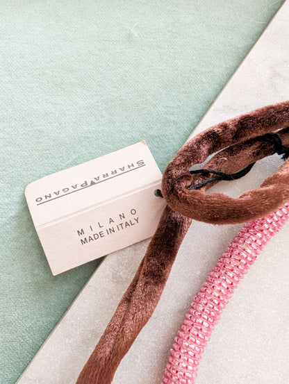 Collier rose Sharra Pagano