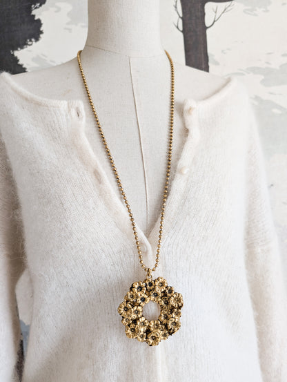 Sautoir grande fleur Sharra Pagano