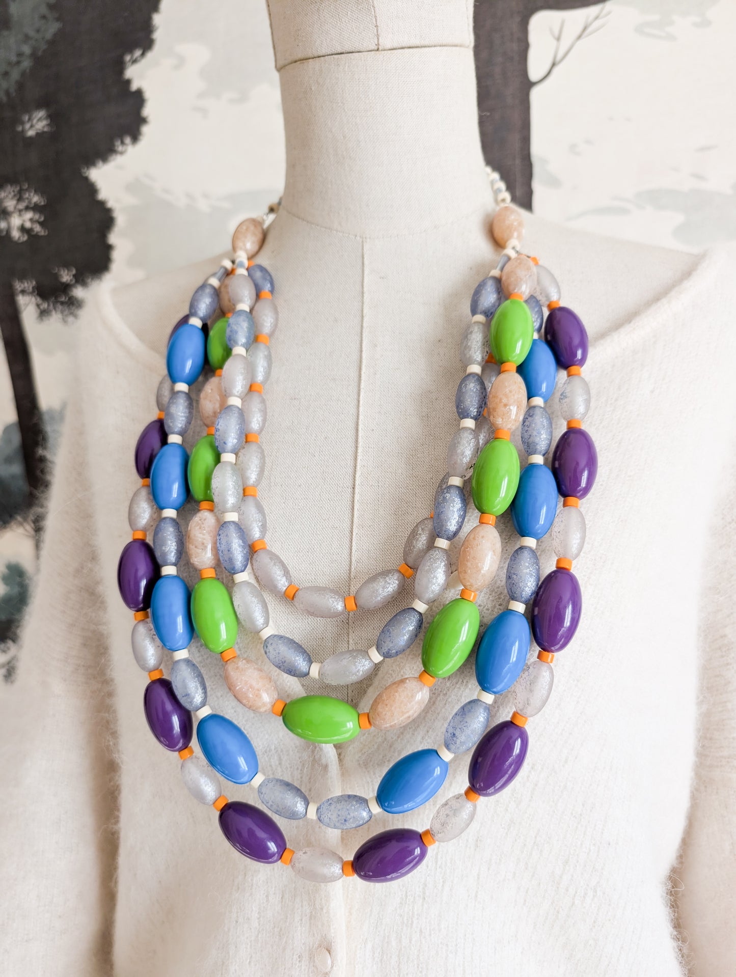 Immense sautoir Sharra Pagano