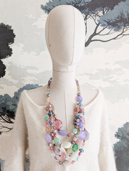 Grand sautoir en verre Sharra Pagano