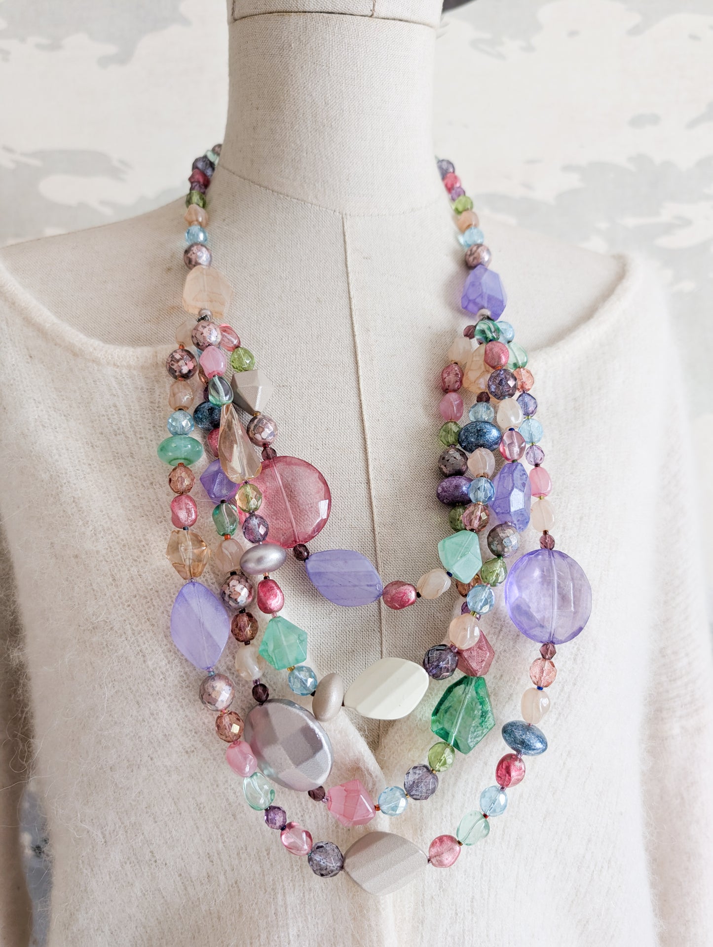 Grand sautoir en verre Sharra Pagano