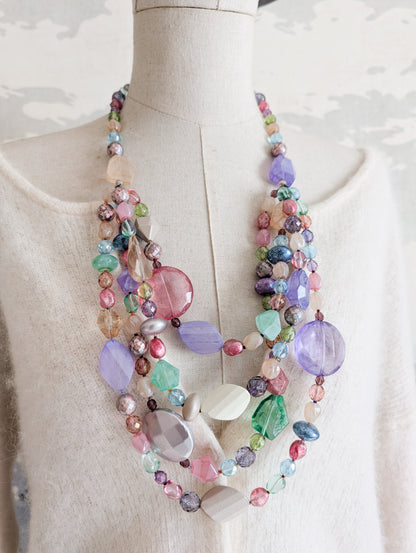 Grand sautoir en verre Sharra Pagano