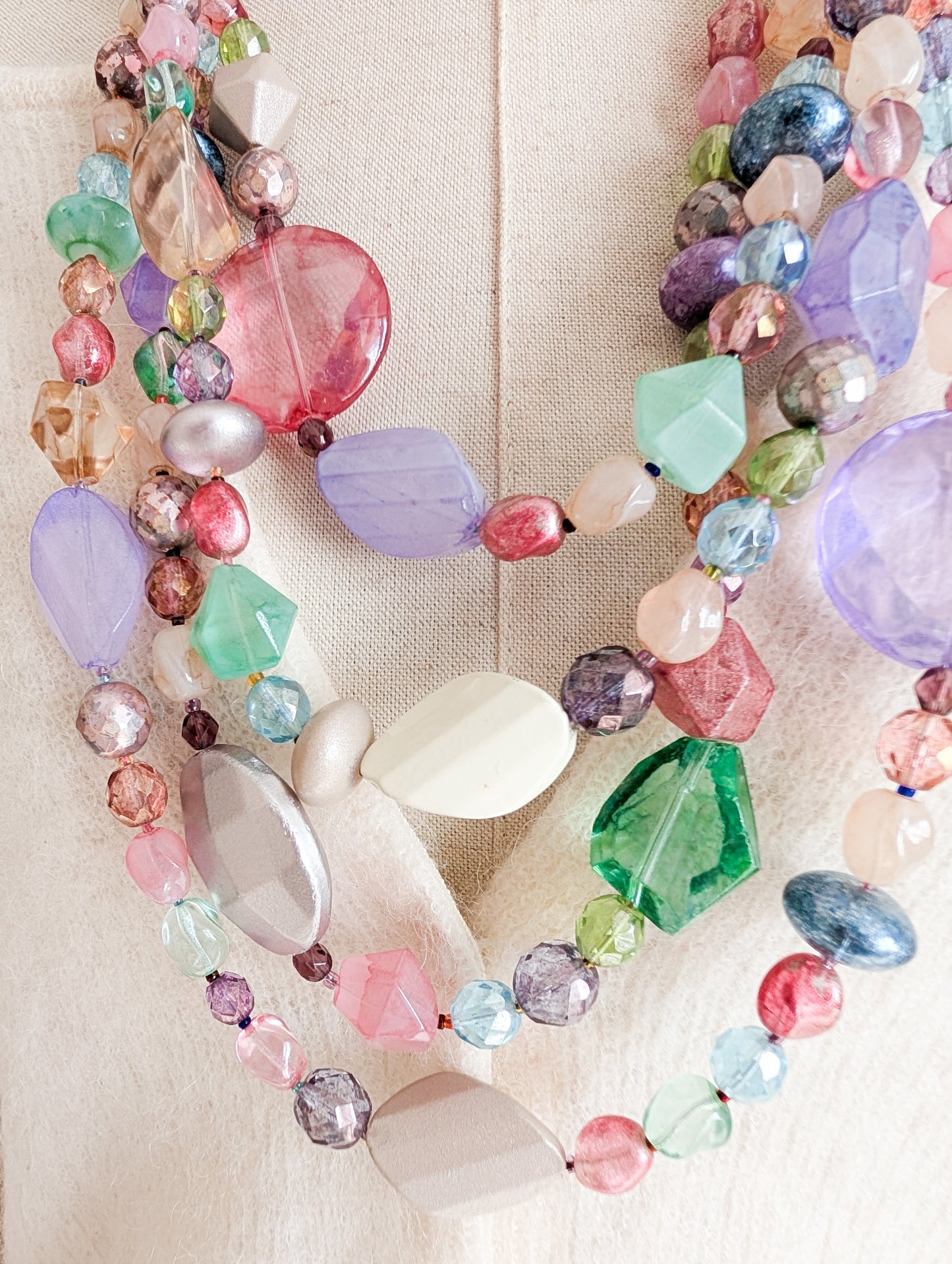 Grand sautoir en verre Sharra Pagano