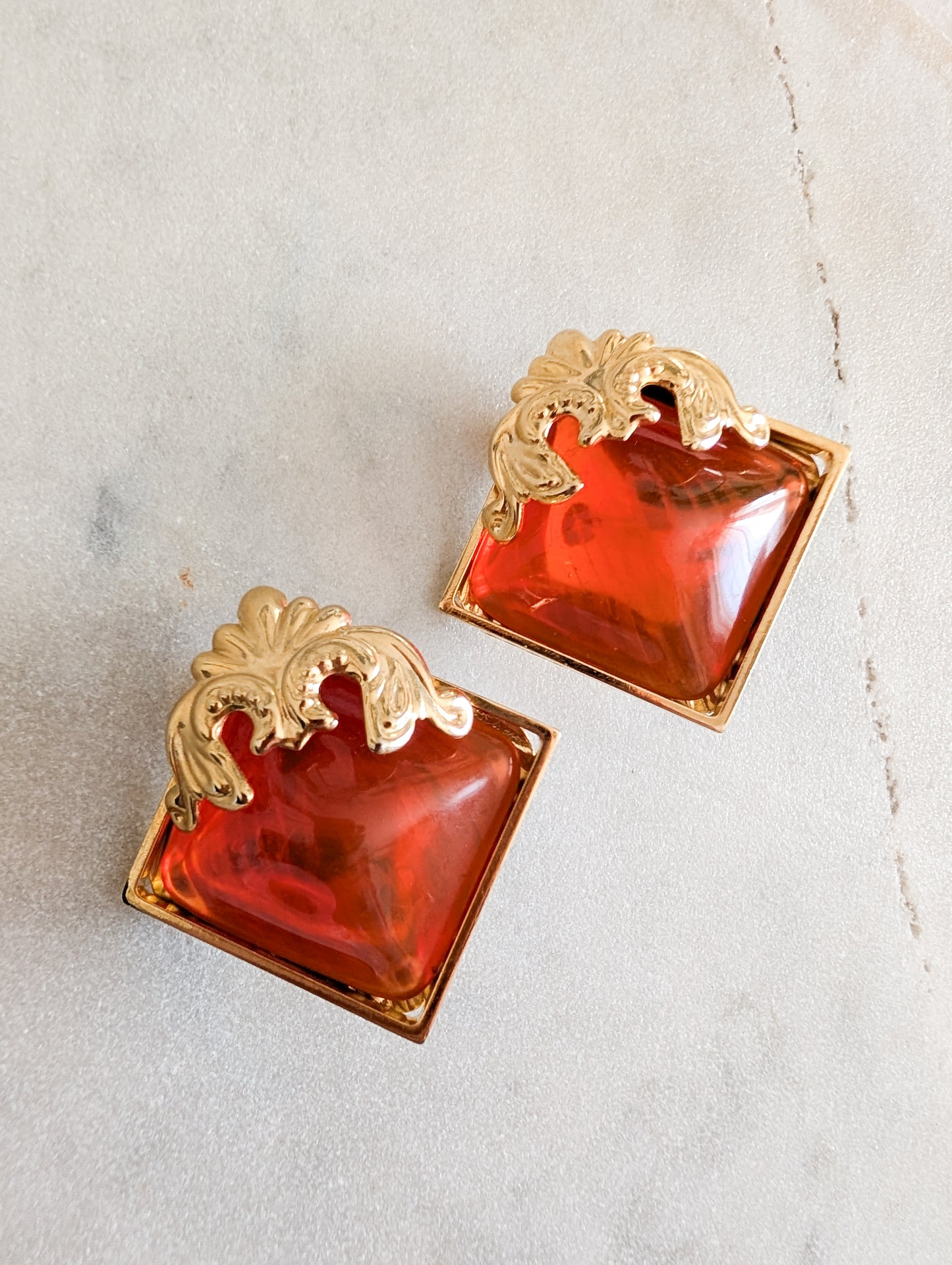 Grandes boucles baroques