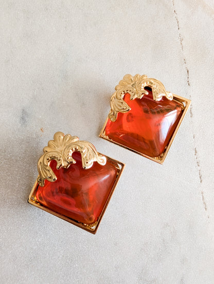 Grandes boucles baroques