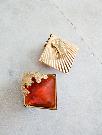 Grandes boucles baroques