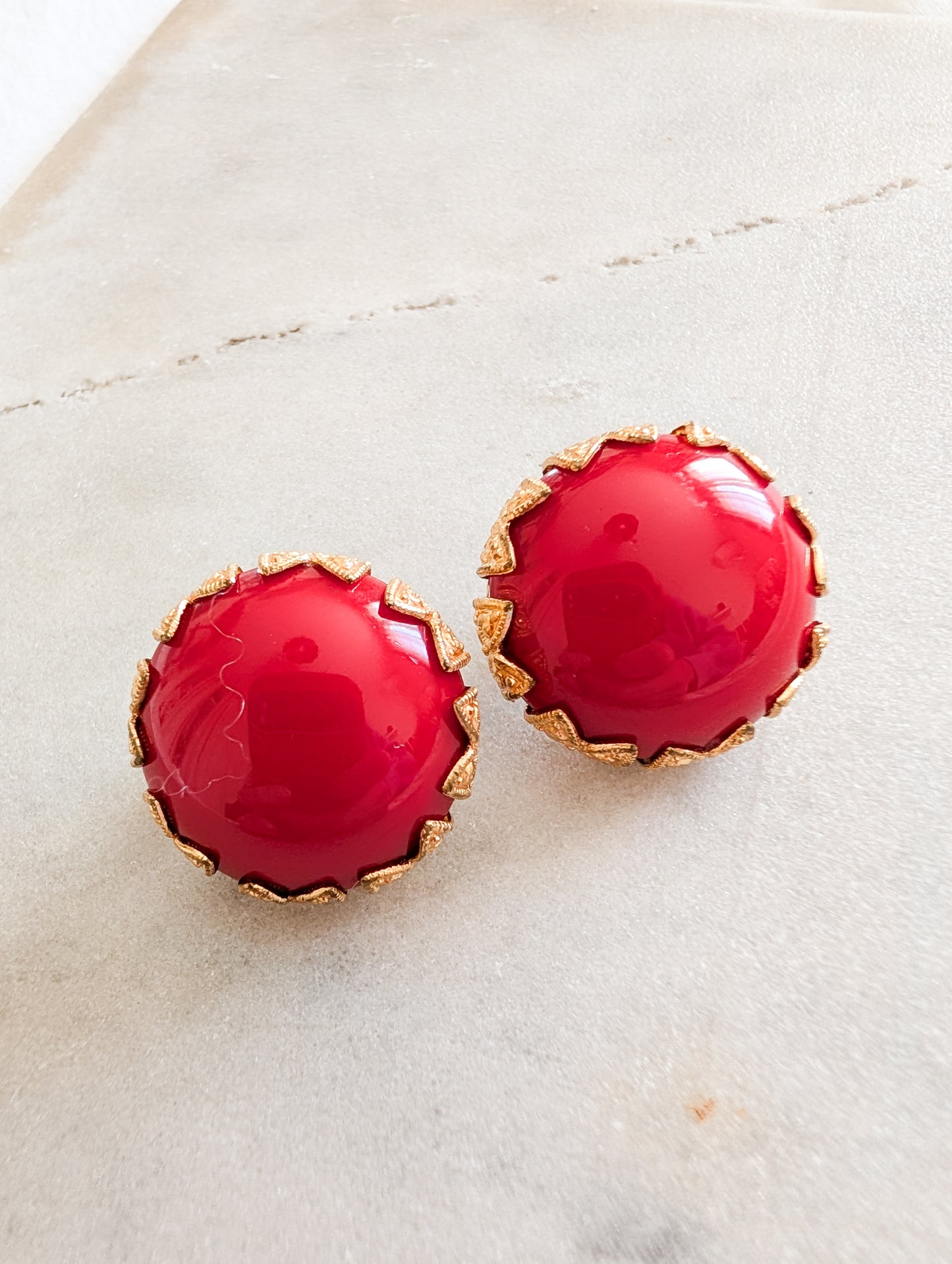 Boucles rouges 70's