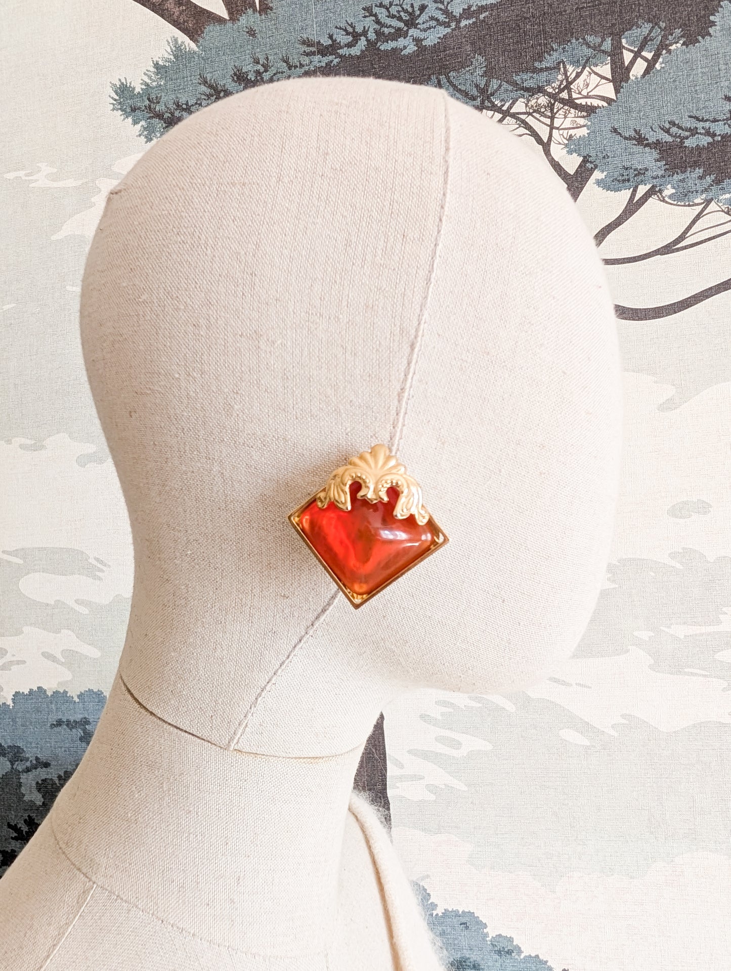 Grandes boucles baroques