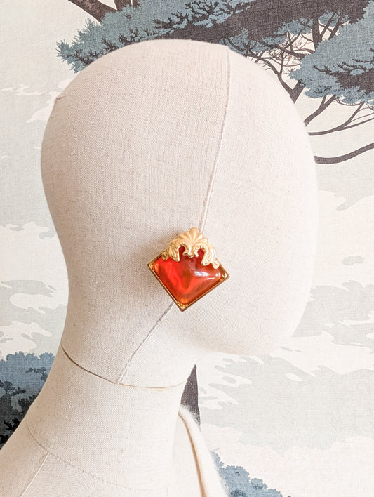 Grandes boucles baroques