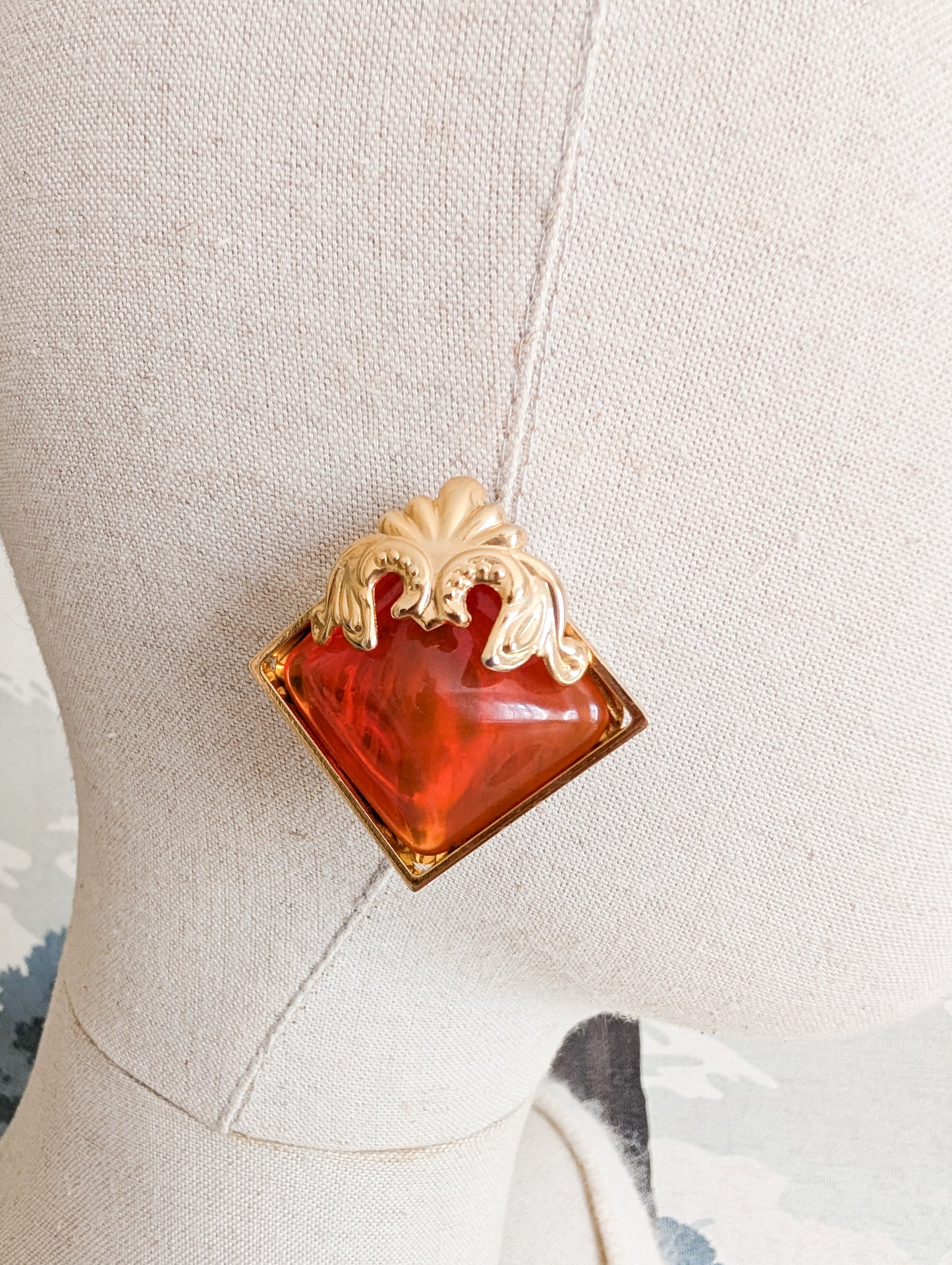 Grandes boucles baroques