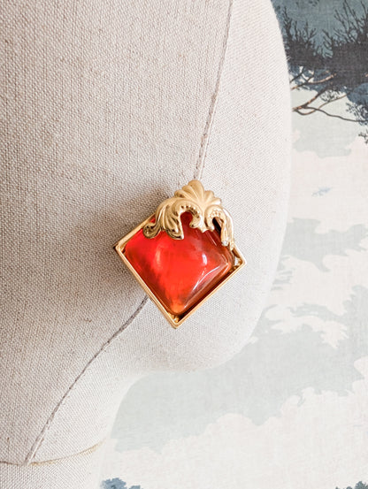 Grandes boucles baroques