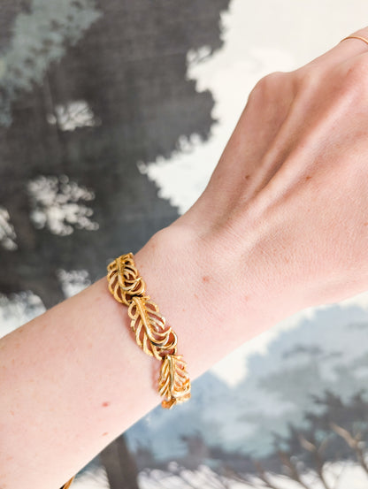 Bracelet plumes Corocraft