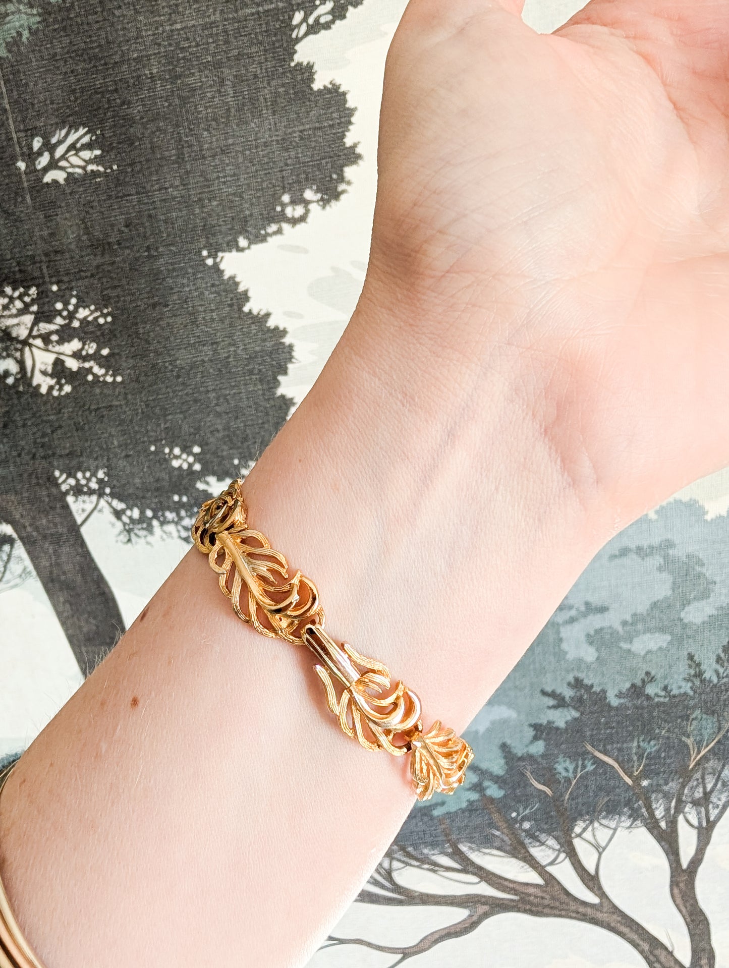 Bracelet plumes Corocraft