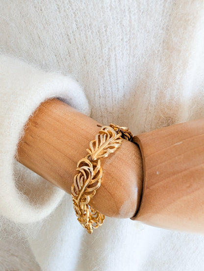 Bracelet plumes Corocraft