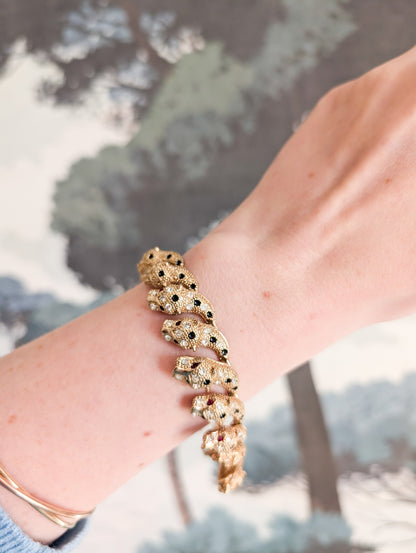 Bracelet panthères
