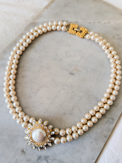 Collier de perles Monet