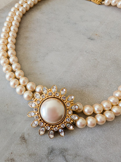 Collier de perles Monet