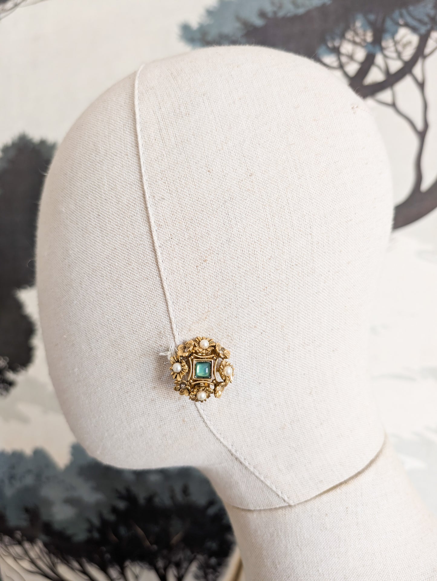 Boucles fleurs Orena