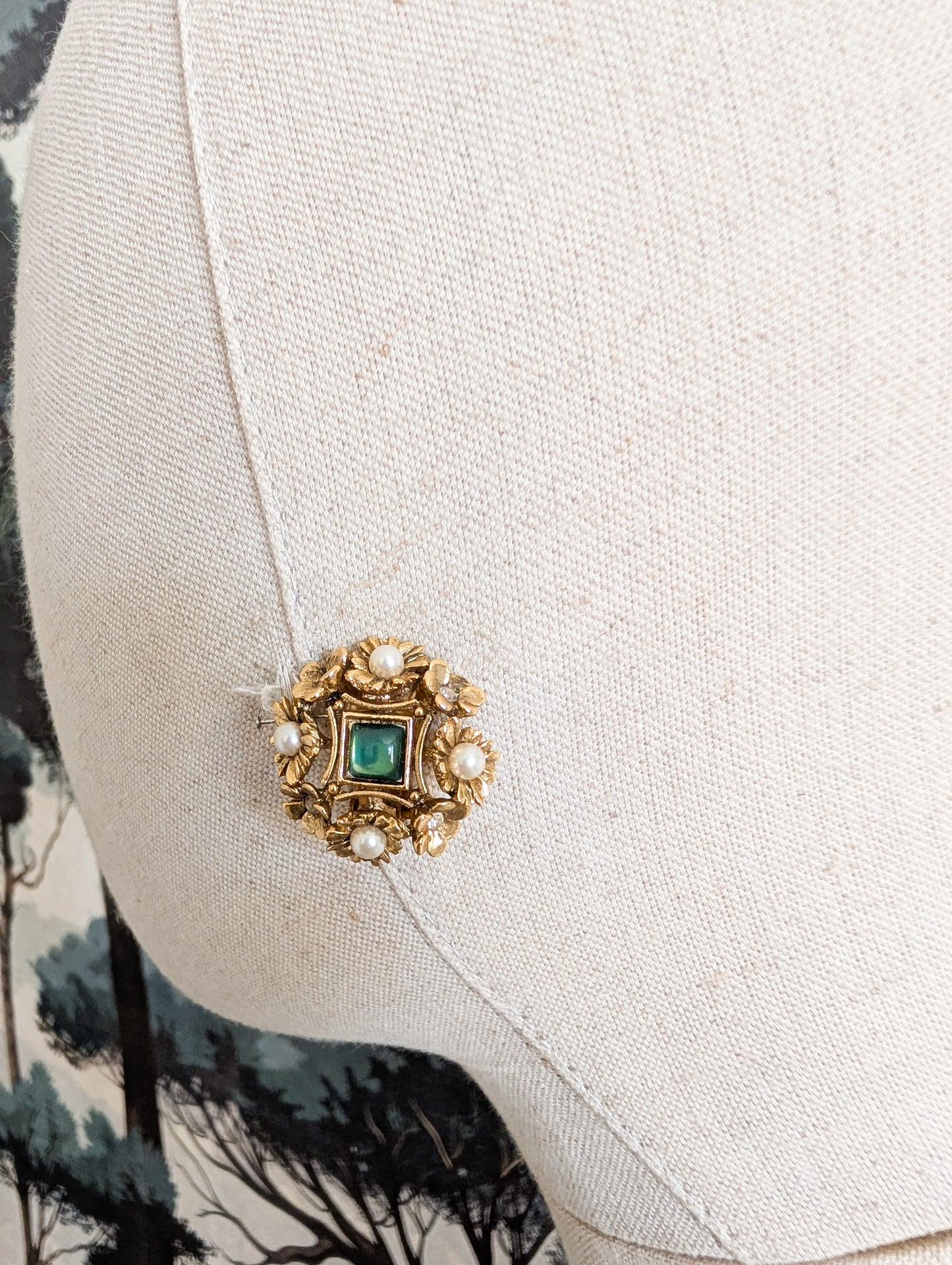 Boucles fleurs Orena