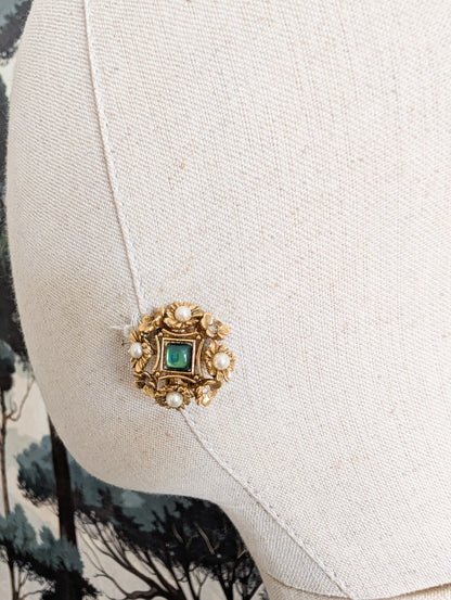 Boucles fleurs Orena