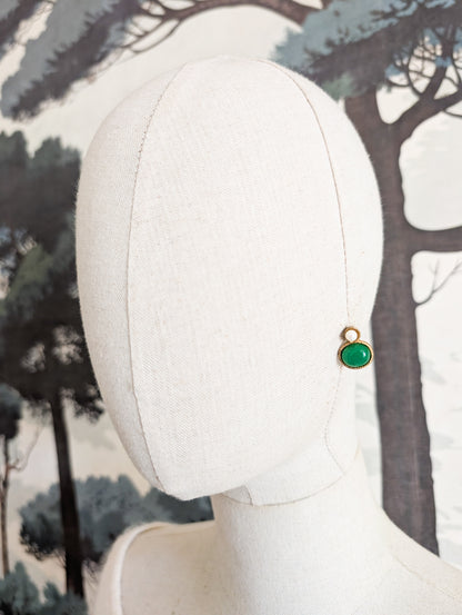 Boucles oreilles percées