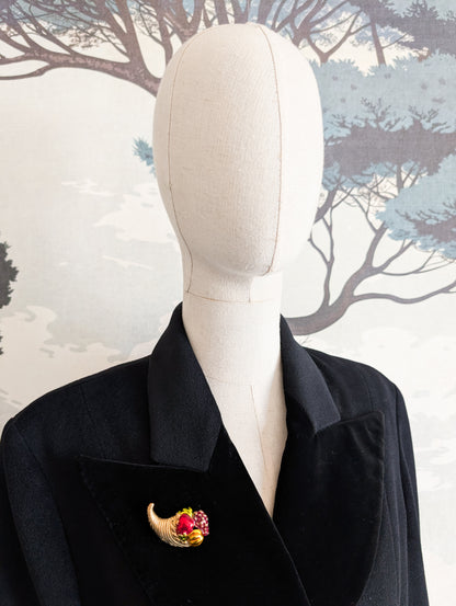 Broche corne d'abondance